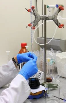 Laboratory scientist Stock Photos