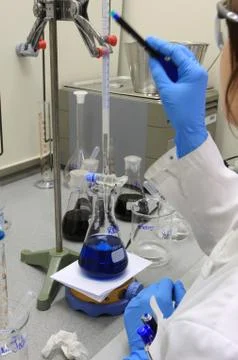 Laboratory scientist Foto stock