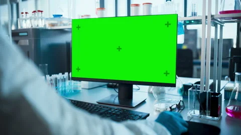 Laboratory Green Screen Stock Footage ~ Royalty Free Stock Videos | Page 8