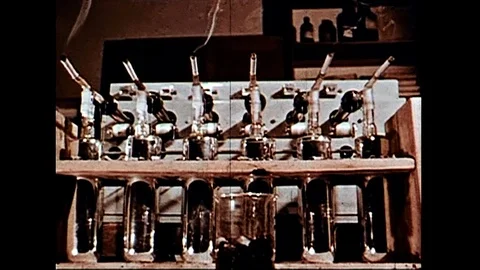Laboratory Set Up For Measuring Nicotine And Tar In Cigarettes Stock Footage 94148670