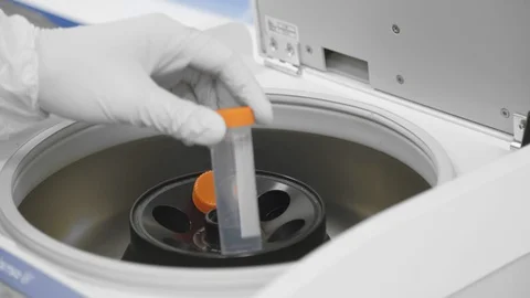 Laboratory spinner in a clean environment Stock Footage 103434053