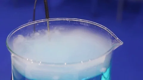 Laboratory test sample in a test tube Stock Footage 73385890