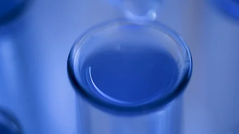 Laboratory test tube Stock Footage 129878293