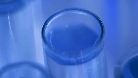 Laboratory test tube Stock Footage 129878298