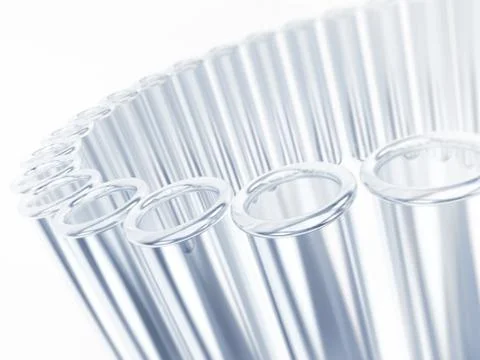 Laboratory test tubes Stock Illustration