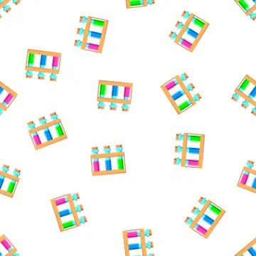 Laboratory test tubes pattern. New beautiful chemical glassware with a substance Иллюстрация