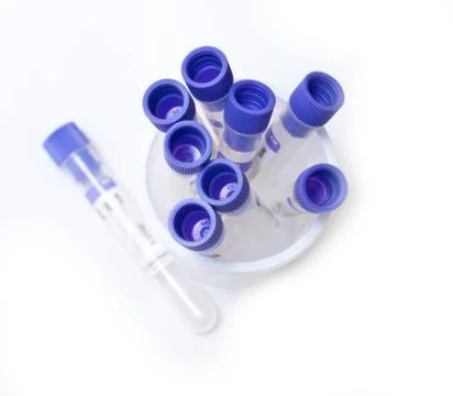 Laboratory test tubes Stock Photos