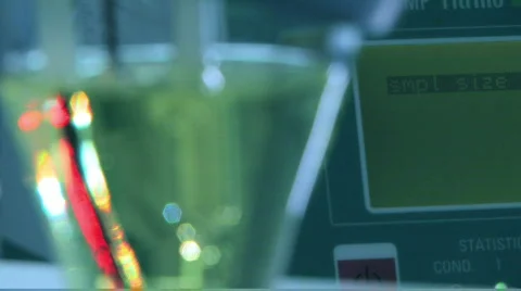 Laboratory testing 2 Video stock 307847