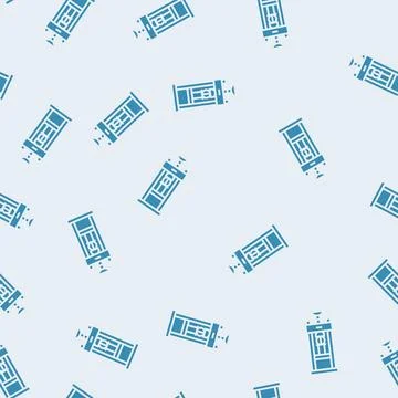 Laboratory testing cement production glyph seamless pattern イラスト素材
