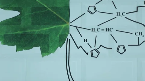 Laboratory testing of chemical reagents. Stock Footage 127778492