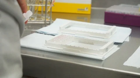 Laboratory testing Stock Footage 87805077