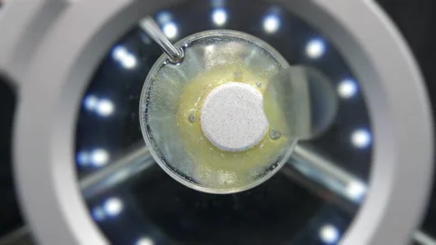 Laboratory testing of medical preparations Stock-Footage 196317079