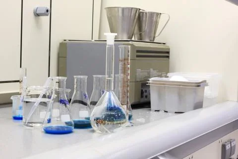 Laboratory testing Stock Photos