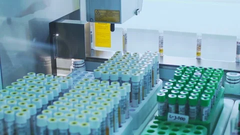 Laboratory testing process 0002 Stock Footage 113319953