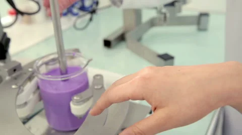 Laboratory testing of skin Stock-Footage 67221043