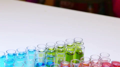 Laboratory Testing of Specific Chemical Compounds Stock Footage 63854211