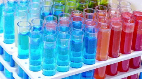 Laboratory Testing of Specific Chemical Compounds Stock Footage 63854313