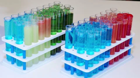 Laboratory Testing of Specific Chemical Compounds Stock Footage 63855119