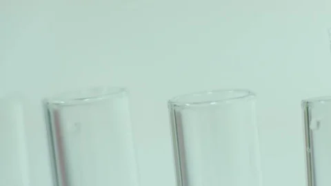 Laboratory testing with technology. Stock Footage 91881324