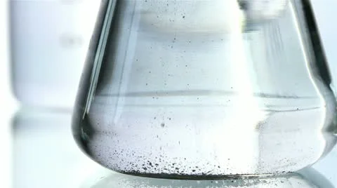 Laboratory testing of water. water pollution Stock Footage 12309406