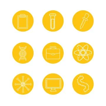 Laboratory tool science Stock Illustration