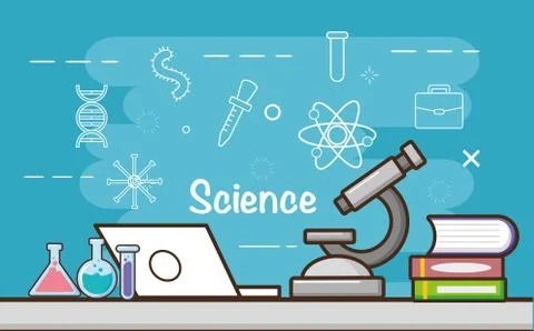 Laboratory tool science Stock Illustration