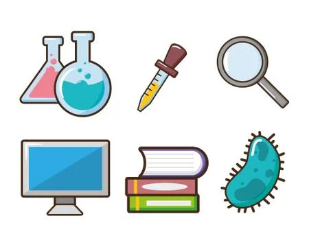 Laboratory tool science Stock Illustration