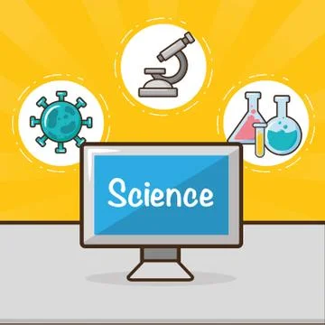 Laboratory tool science Illustrazione stock