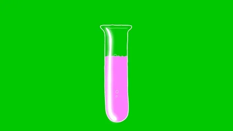 Laboratory tube with bubbles Stock Footage 90832107
