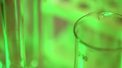 Laboratory ware Stock Footage 33630098
