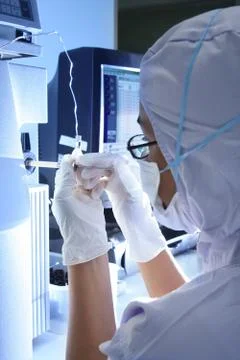 Laboratory worker Stock Photos