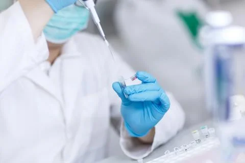 Laboratory workplace Stock Photos