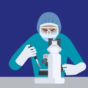 Laboratory_scientist Stock-Illustration