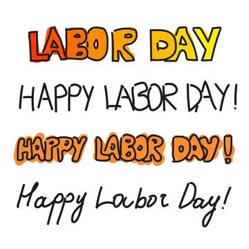 LaborDay Stock Illustration