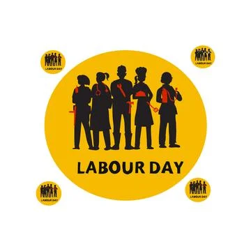 Labour day 1 Stock Illustration