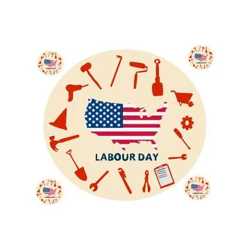 Labour day 2 Stock Illustration