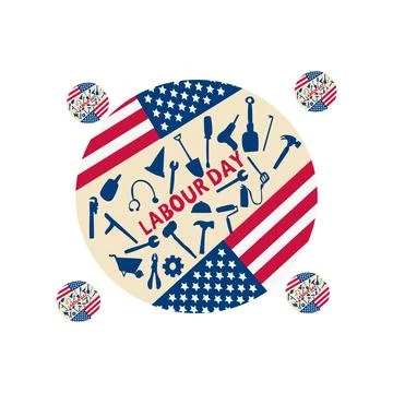 Labour day 3 Stock Illustration