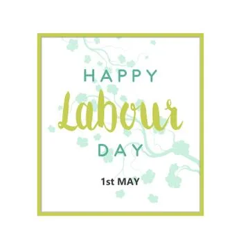 Labour Day Card Stock Illustration