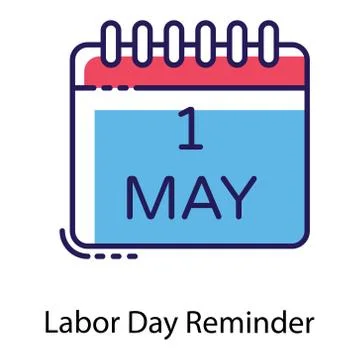 Labour Day Illustrazione stock