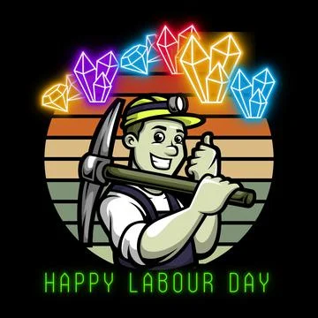 Labour day Stock Illustration