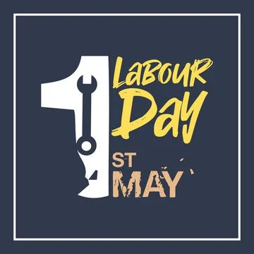 Labour day vector background. International day for Labour Stock Illustration