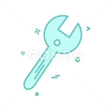 Labour tools icon design vector Stock Illustration