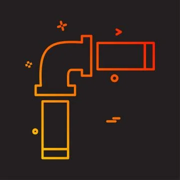 Labour tools icon design vector Ilustración de archivo