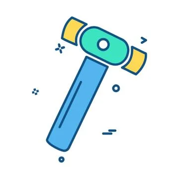 Labour tools icon design vector Ilustración de archivo