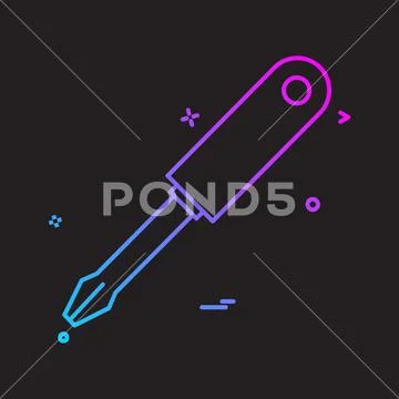 Labour tools icon design vector Stock Illustration