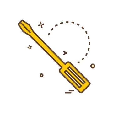 Labour tools icon design vector Ilustración de archivo