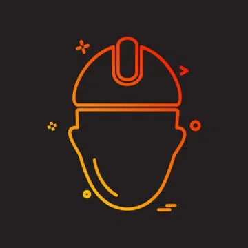 Labour tools icon design vector Ilustración de archivo