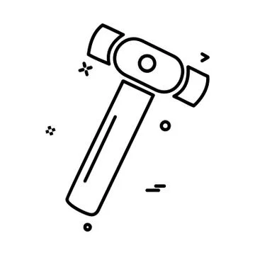 Labour tools icon design vector Ilustración de archivo
