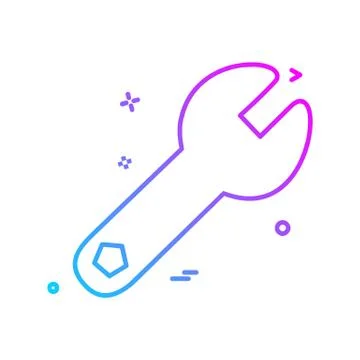 Labour tools icon design vector Ilustración de archivo