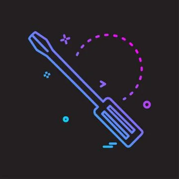 Labour tools icon design vector Ilustración de archivo